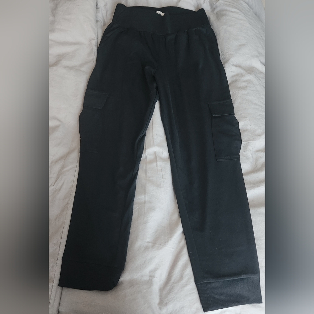 NWOT Sincerely Jules Black Cargo Jogger Pants Size Medium